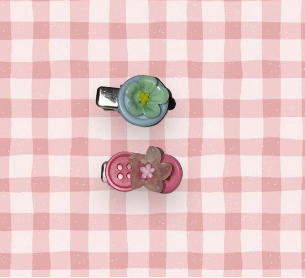 Flower Hair Barrettes