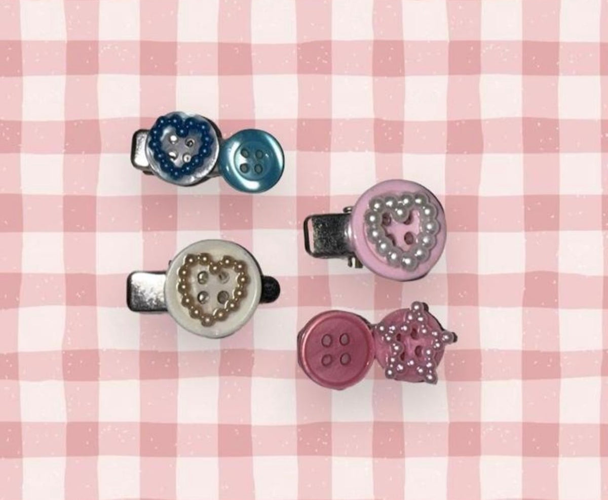 Coquette Hair Barrettes