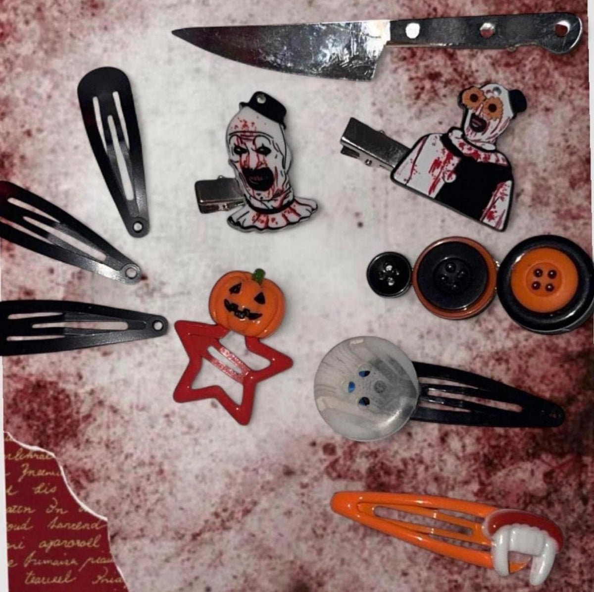 Art Hair Barrettes